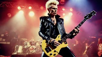 Billy Idol Vermögen: Ein Blick auf den Reichtum des Rockstars